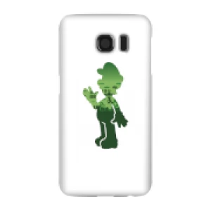 Image of Nintendo Super Mario Luigi Silhouette Phone Case - Samsung S6 - Snap Case - Gloss