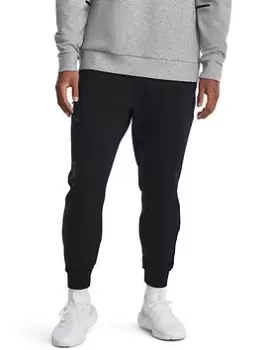Image of Under Armour Mens Training Unstoppable Fleece Joggers, Black, Size L, Men