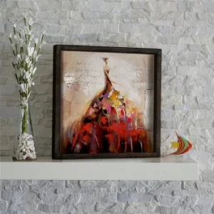 Image of KZM507 Multicolor Decorative Framed MDF Painting