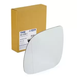 Image of TYC Wing Mirror Glass VW 337-0266-1 7L6857521K Side Mirror Glass,Mirror Glass,Door Mirror Glass,Rear View Mirror Glass,Mirror Glass, outside mirror