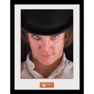 Image of Clockwork Orange Alex Framed Collector Print