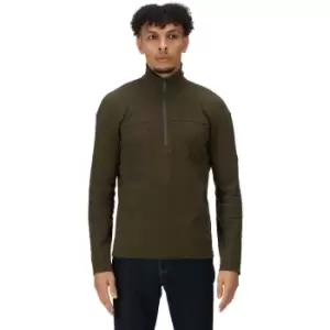 Image of Regatta Mens Ferdo Sustainable Cotton Half Zip Fleece Jacket M - Chest 39-40' (99-101.5cm)