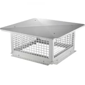 Image of VEVOR Chimney Cap 17x 17304Stainless Steel Fireplace Flue Caps Cover Mesh