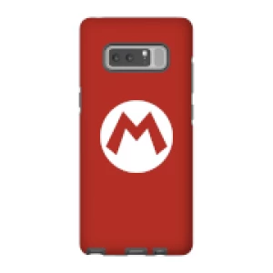 Image of Nintendo Super Mario Mario Logo Phone Case - Samsung Note 8 - Tough Case - Gloss