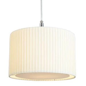 Image of Village At Home Pleated Shade - Cream