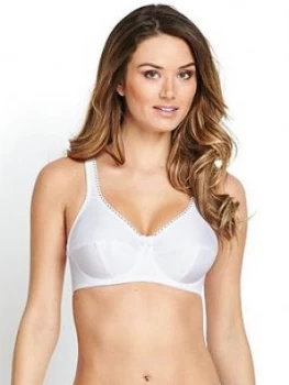 Image of Fantasie Specialty Smooth Cup Bra - White, Size 36, Women