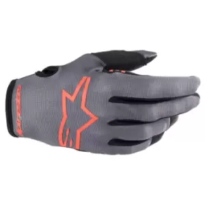 Image of Alpinestars Radar Magnet Neon Red Gloves S
