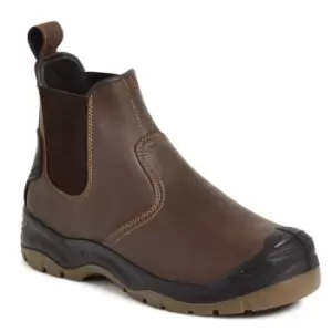 Image of AP715SM Brown Safety Dealer Boot - Size 13