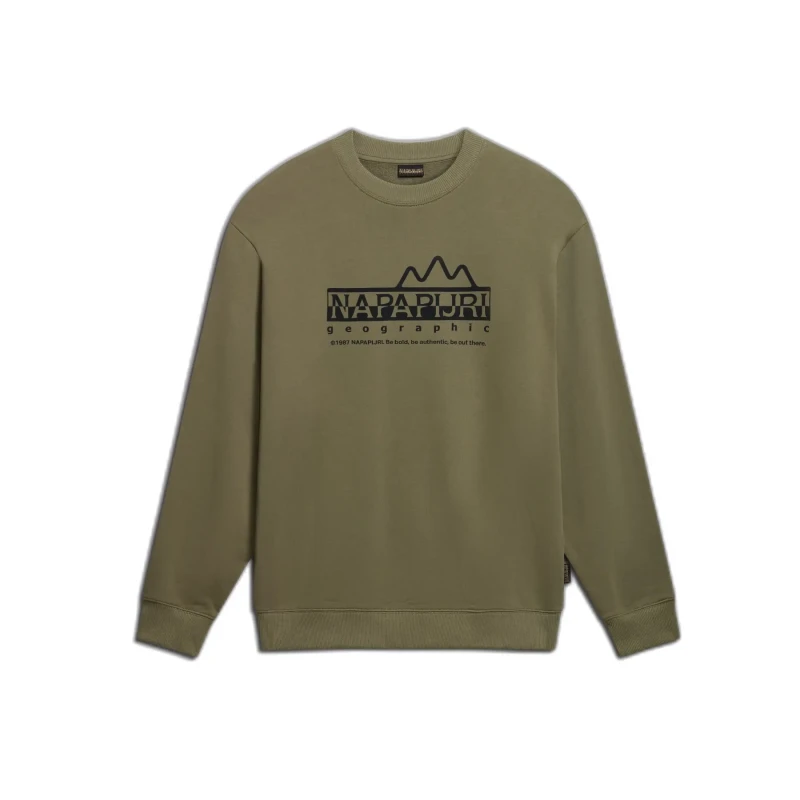 Image of Sweatshirt Napapijri Faber Vert Male S