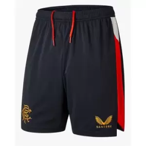 Image of Castore Rangers Away Shorts 2021 2022 - Black