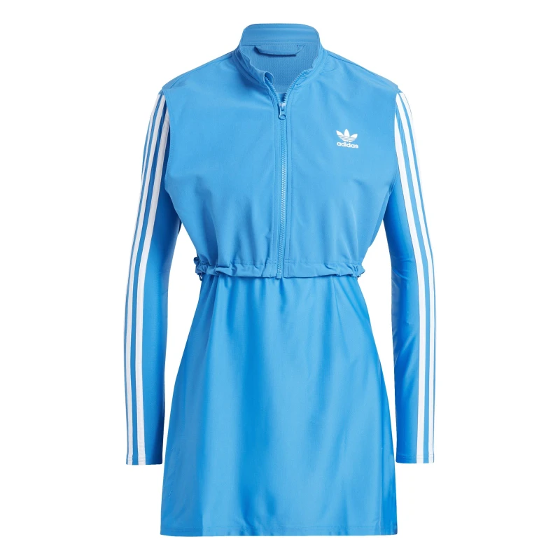 Image of adidas Womens Race Swimsuit Blue female 6 (XXS)
