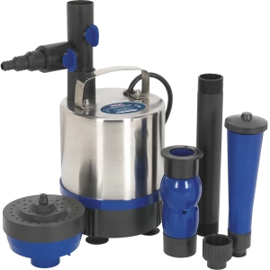 Image of Sealey WPP3000S Stainless Steel Submersible Pond Water Pump 240v