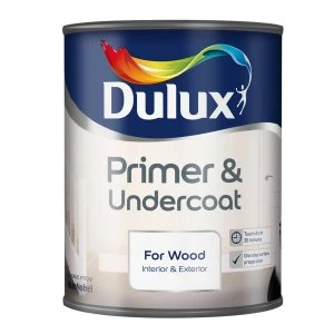 Image of Dulux Wood Primer & Undercoat 750ml