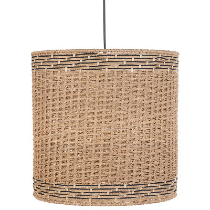 Image of Beliani Pendant Lamp Luapula Paper Rope Natural