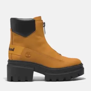 Image of Timberland Everleigh Front-zip Boot For Her In Yellow, Size 4