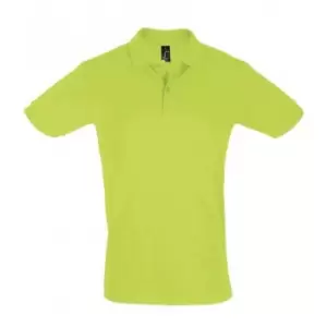 Image of SOLS Mens Perfect Pique Short Sleeve Polo Shirt (S) (Apple Green)