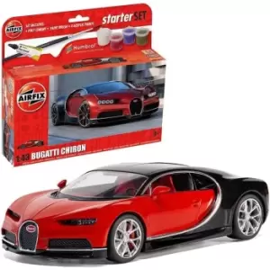 Image of Small Starter Set New Bugatti Chiron 1:43 Scale