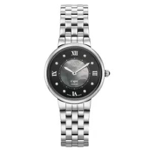 Image of Roamer 859845 41 59 50 Womens Capri Diamond Steel Bracelet Wrist