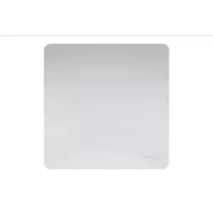 Image of Schneider Electric Ultimate Screwless Flat Plate - Single Blank Plate, GU8410PC, Polished Chrome