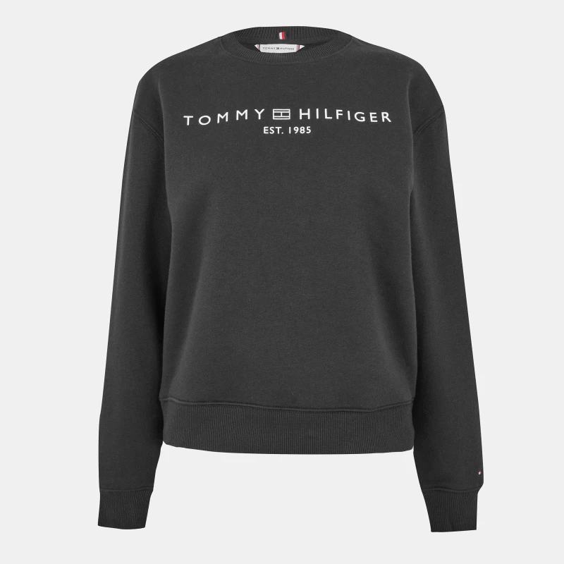 Image of Tommy Hilfiger Pullover sweatshirt Black female 14 (L)