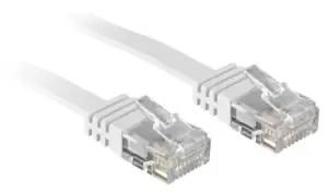 Image of Lindy 3m Cat.6 networking cable White Cat6