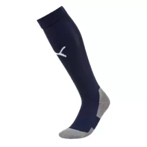 Image of Puma Team Liga Football Socks Juniors - Blue