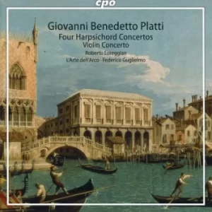 Image of Giovanni Benedetto Platti Four Harpsichord Concertos/ by Giovanni Benedetto Platti CD Album
