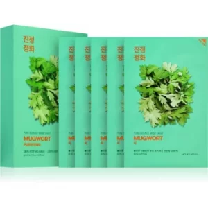 Image of Holika Holika Pure Essence Mugwort Soothing Sheet Mask 5x23ml