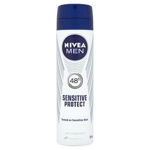 Image of Nivea Sensitive Protect For Him Spray 150ml
