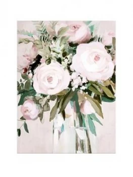 Image of Arthouse Floral Canvas With Handpaint Detail