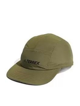 Image of adidas Terrex Winterised Reversible Cap, Dark Green, Size M/L, Women