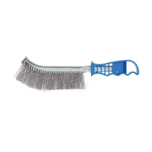 Image of Silverline 369742 Steel Wire Brush for Heavy Cleaning & Welding Seam Preparation