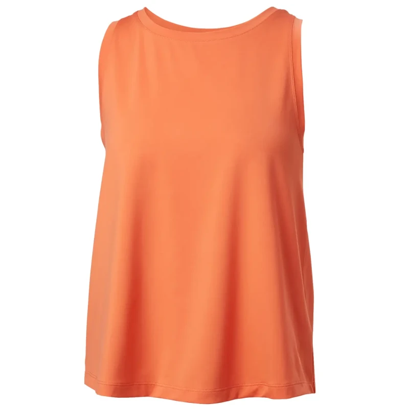 Image of Womens tank top Helly Hansen Tech Split Back 2,0 Orange Female XS