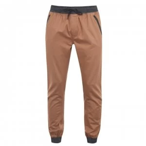 Image of No Fear Ribbed Waist Chinos Mens - Coffee