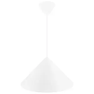 Image of Nono Dome Pendant Ceiling Light White E27