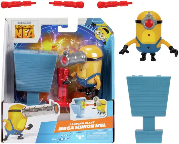 Image of Despicable Me 4 Despicable Me 4 Mega Minion Action Figure Mel