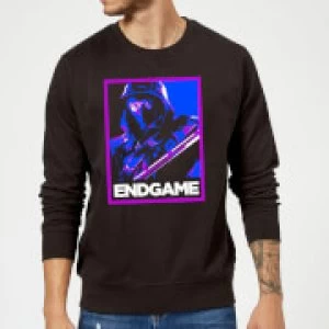 Image of Avengers Endgame Ronin Poster Sweatshirt - Black - S
