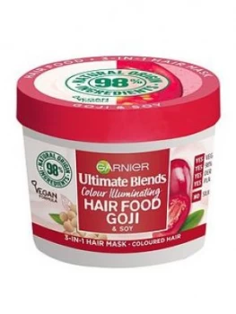 Image of Garnier Garnier Ultimate Blends Hair Food Goji 3-In-1 Hair Mask Treatment For Coloured Hair 390Ml