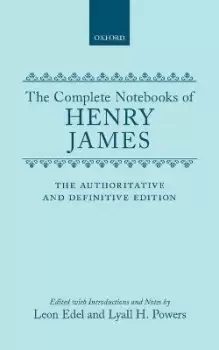 Image of The Complete Notebooks of Henry James by Editor