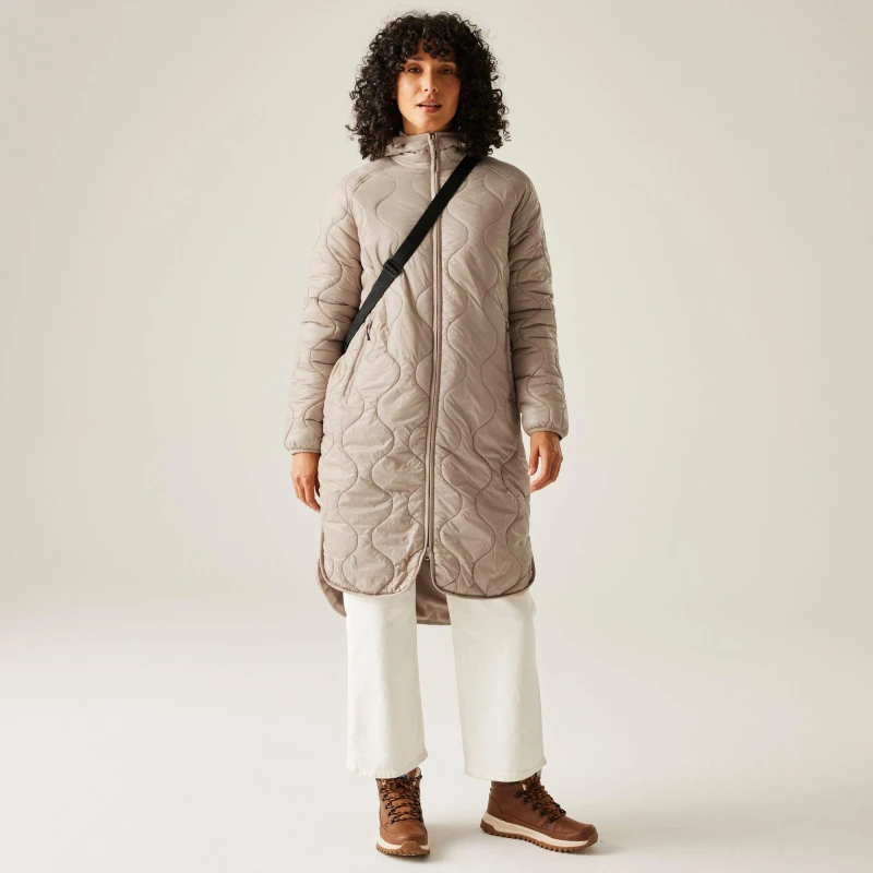 Image of Womens Puffer jacket Regatta Triea Beige Female 48