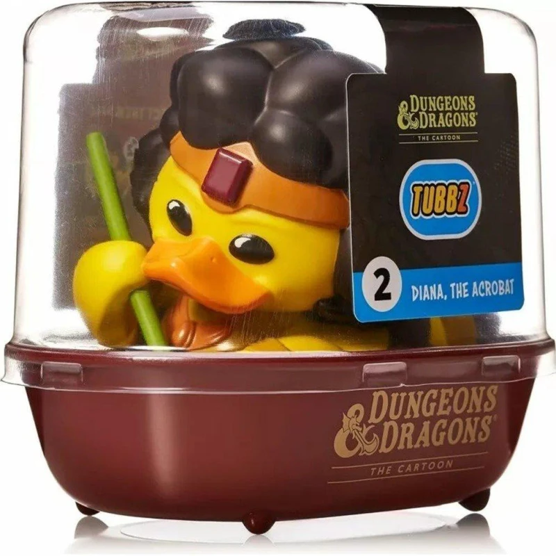 Image of Dungeons and Dragons TUBBZ First Edition Diana the Acrobat Collectible Vinyl Rubber Duck Figure Multi unisex One Size