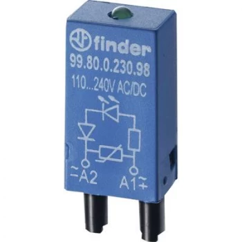 Image of Finder 99.80.0.024.98 Coil Indication And EMC Suppression Module 99.80.0.024.98