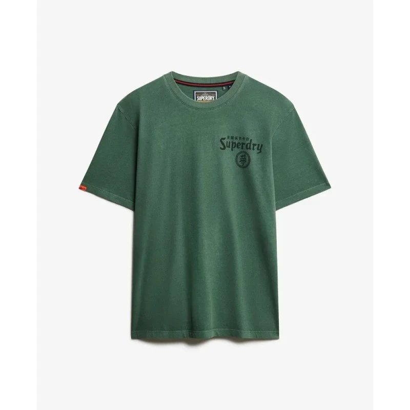Image of Superdry T-Shirt Superdry Tokyo Narrative Vert Male XL