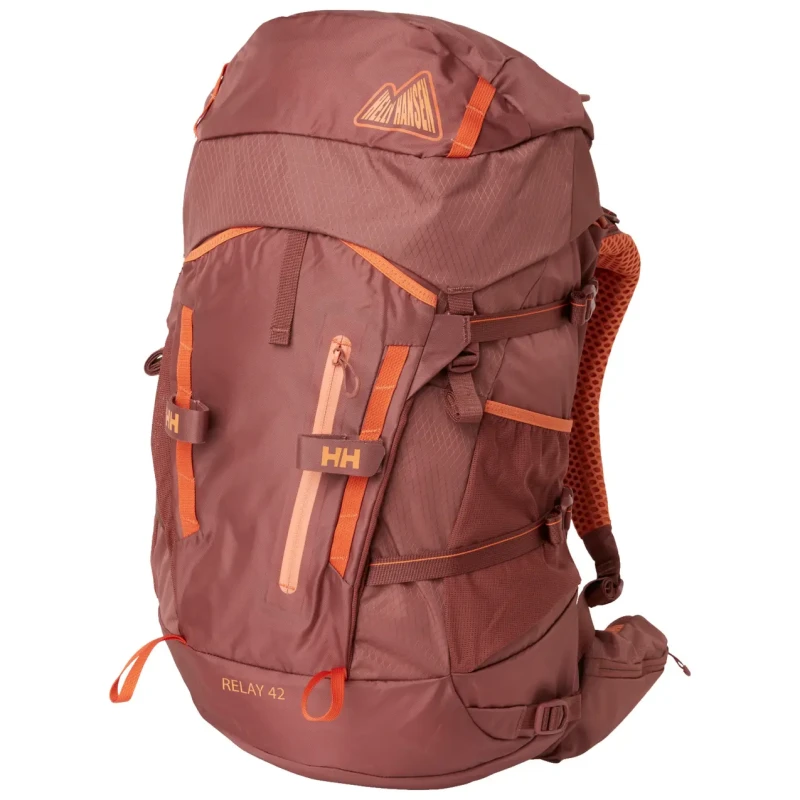 Image of Backpack Helly Hansen Relay Recco Marron Unisex 42 L
