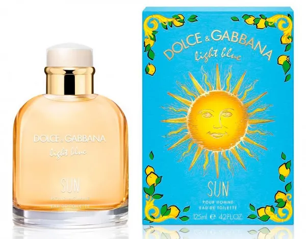 Image of Dolce & Gabbana Light Blue Sun Pour Homme Eau de Toilette For Him 125ml