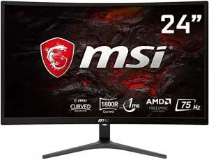 Image of MSI Optix 24" G241VC Full HD Curved LED Gaming Monitor