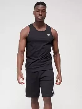 Image of adidas Originals Essentials Tank - Black, Size S, Men