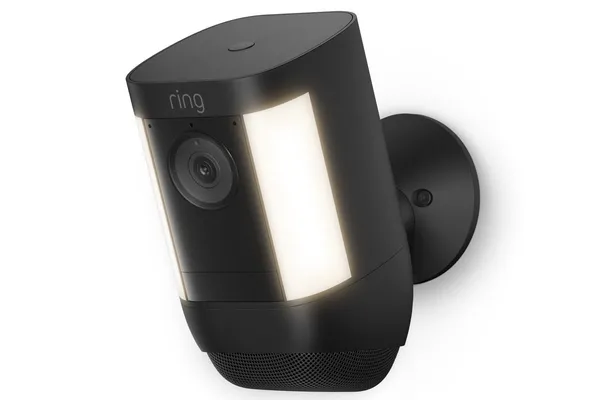 Image of Ring Spotlight Cam Pro - Battery - Black
