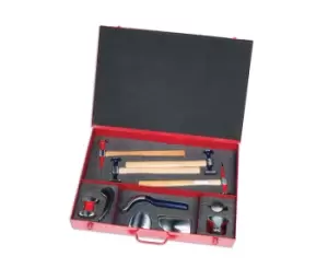 Image of Power-TEC 91972 Hammer and Dolly Set - 11pc with Metal Storage Case
