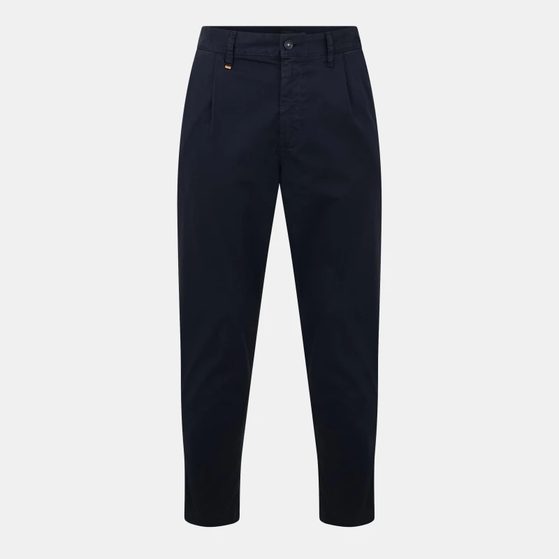 Image of Boss Mens Schino-Shyne Chino Shorts Dark Blue male 29W L